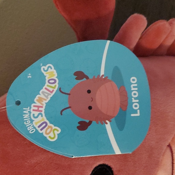 Squishmallows NWT Sea Life Squad Lorono 8" Lobster - Picture 2 of 6